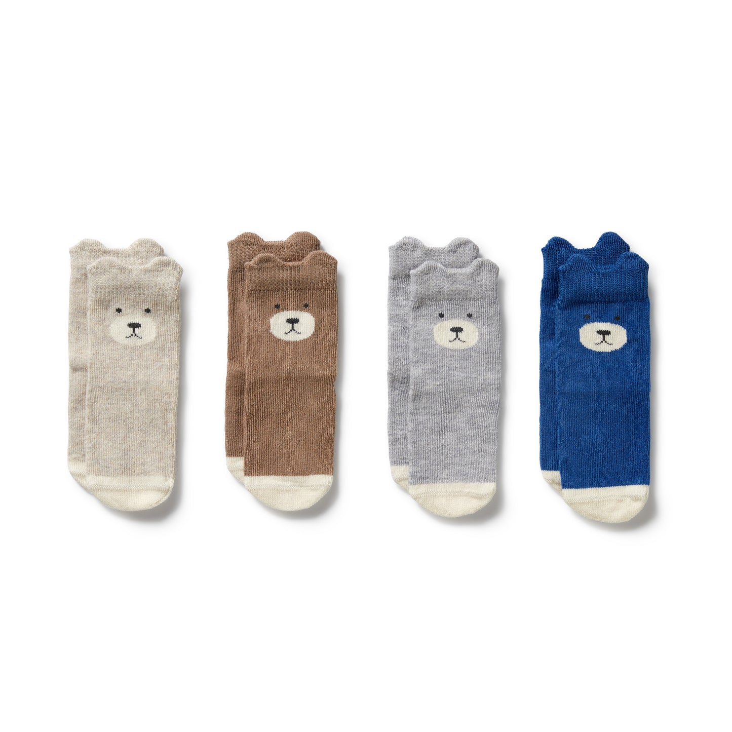 Wilson & Frenchy - Boys Organic 4 Pack Baby Socks