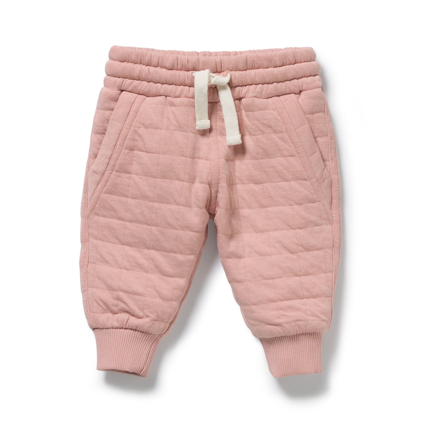 Wilson & Frenchy - Rose Organic Quilted Sweatpant