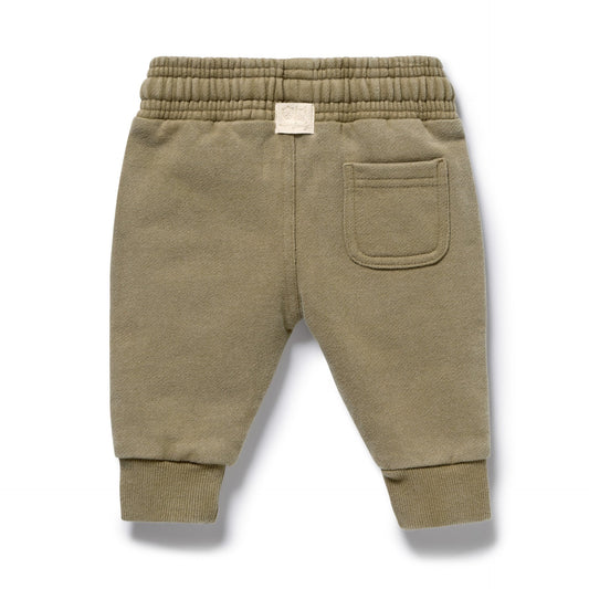 Wilson & Frenchy - Olive Terry Sweat Pant