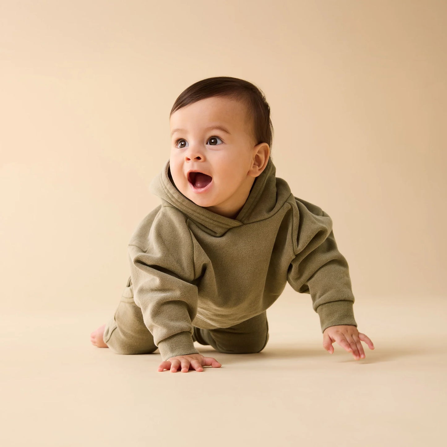 Wilson & Frenchy - Olive Terry Sweat Pant