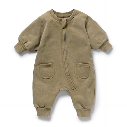 Wilson & Frenchy - Olive Terry Growsuit