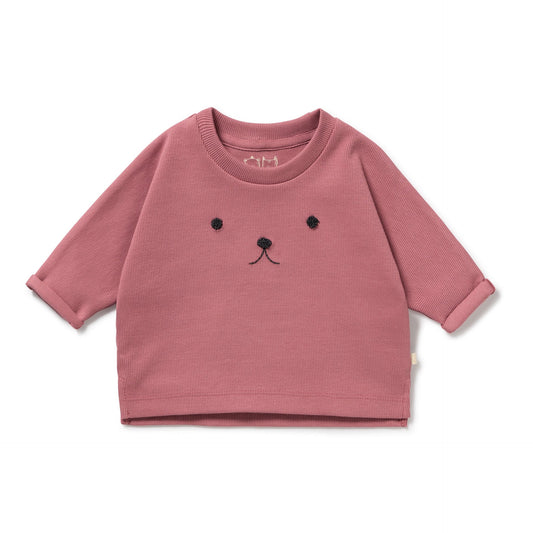 Wilson & Frenchy - Plum Organic Rib Top