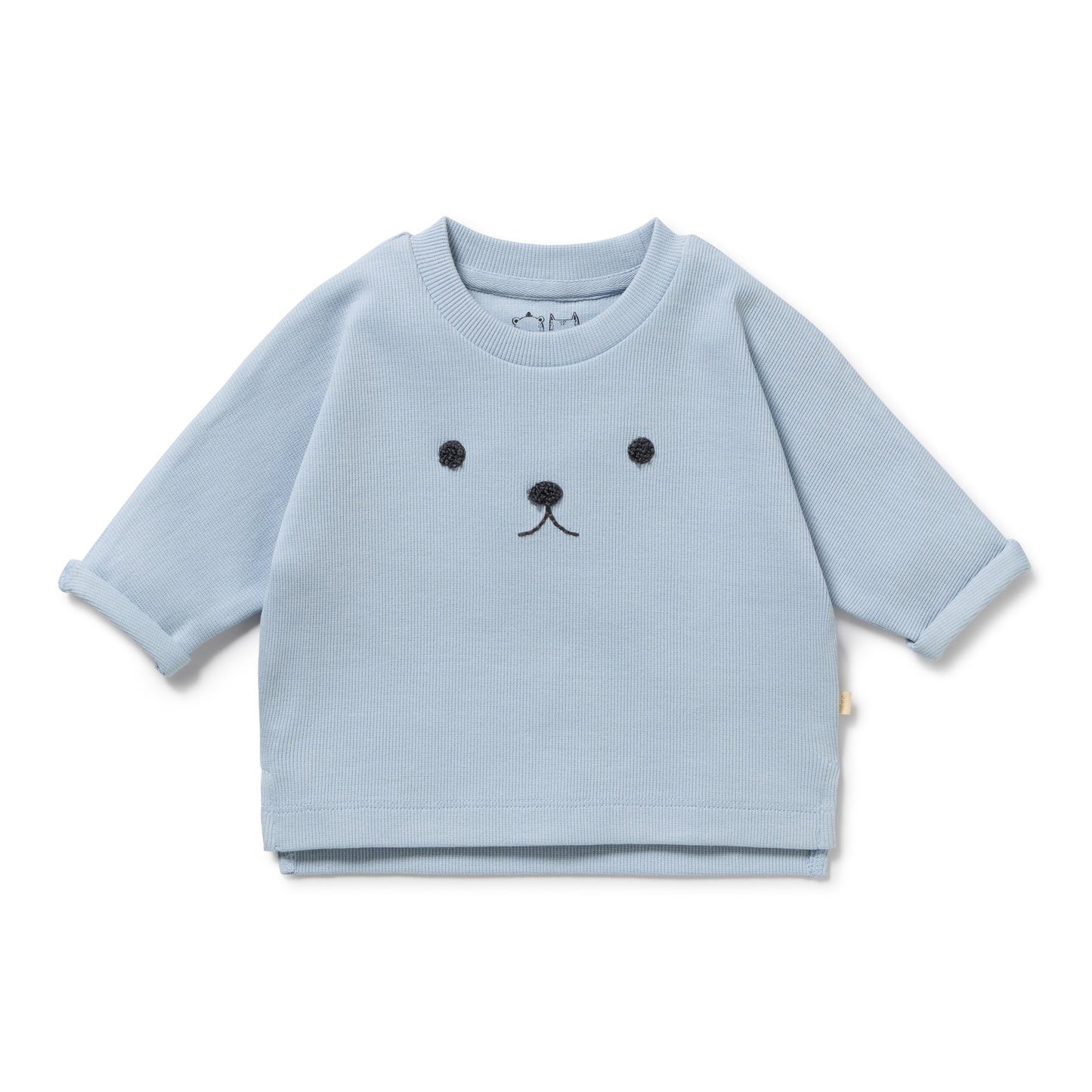 Wilson & Frenchy - Storm Blue Organic Rib Top