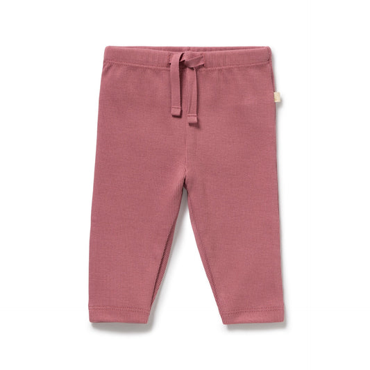 Wilson & Frenchy - Plum Organic Rib Leggings