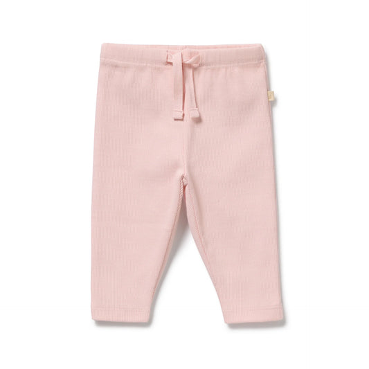 Wilson & Frenchy - Strawberry Cream Organic Rib Leggings