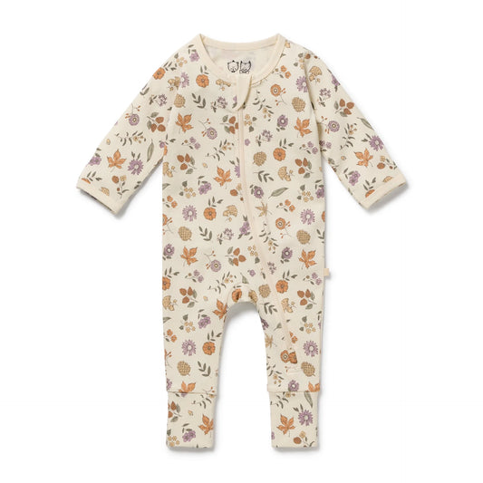 Wilson & Frenchy -  Maple Glow Organic Zipsuit