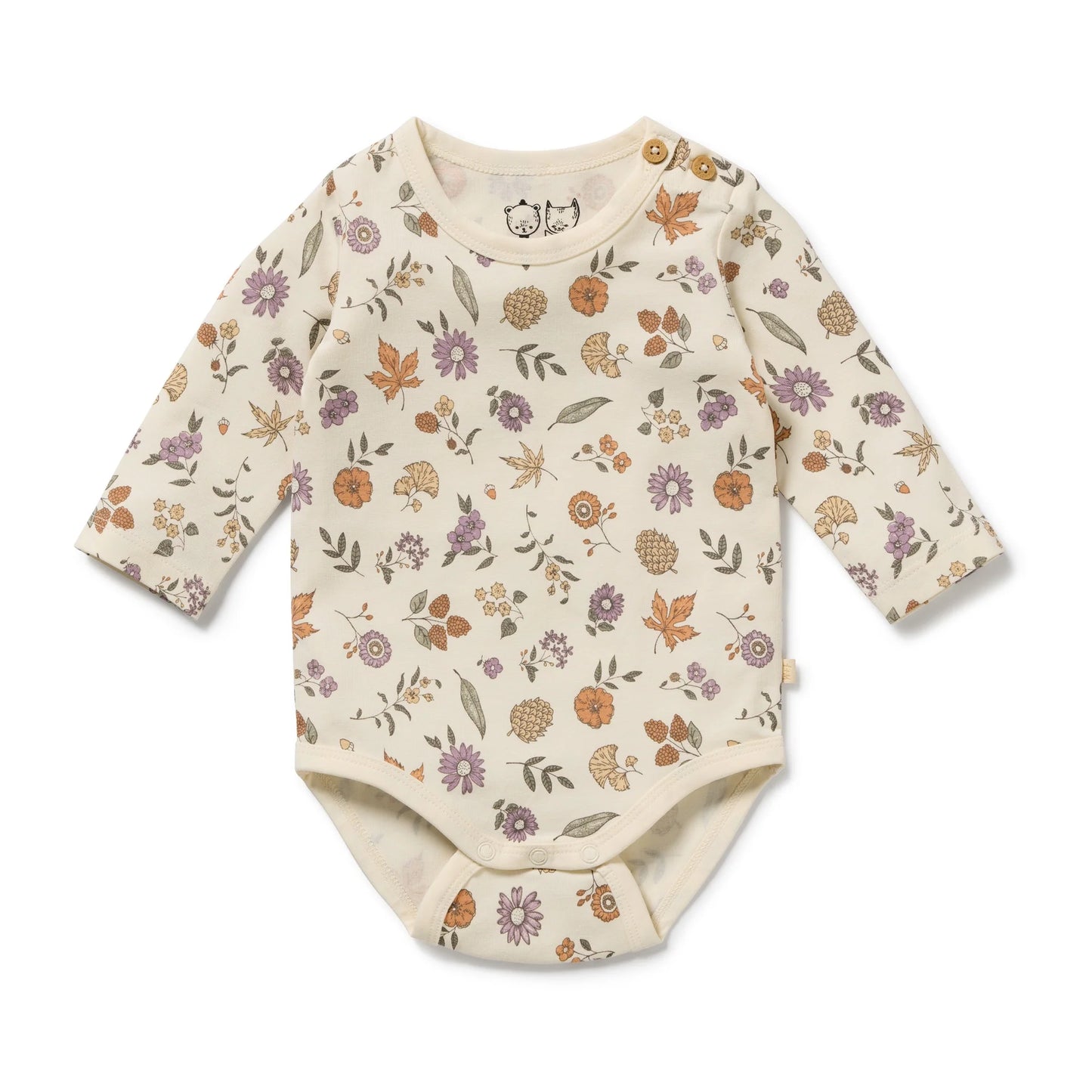 Wilson & Frenchy -  Maple Glow Organic Bodysuit