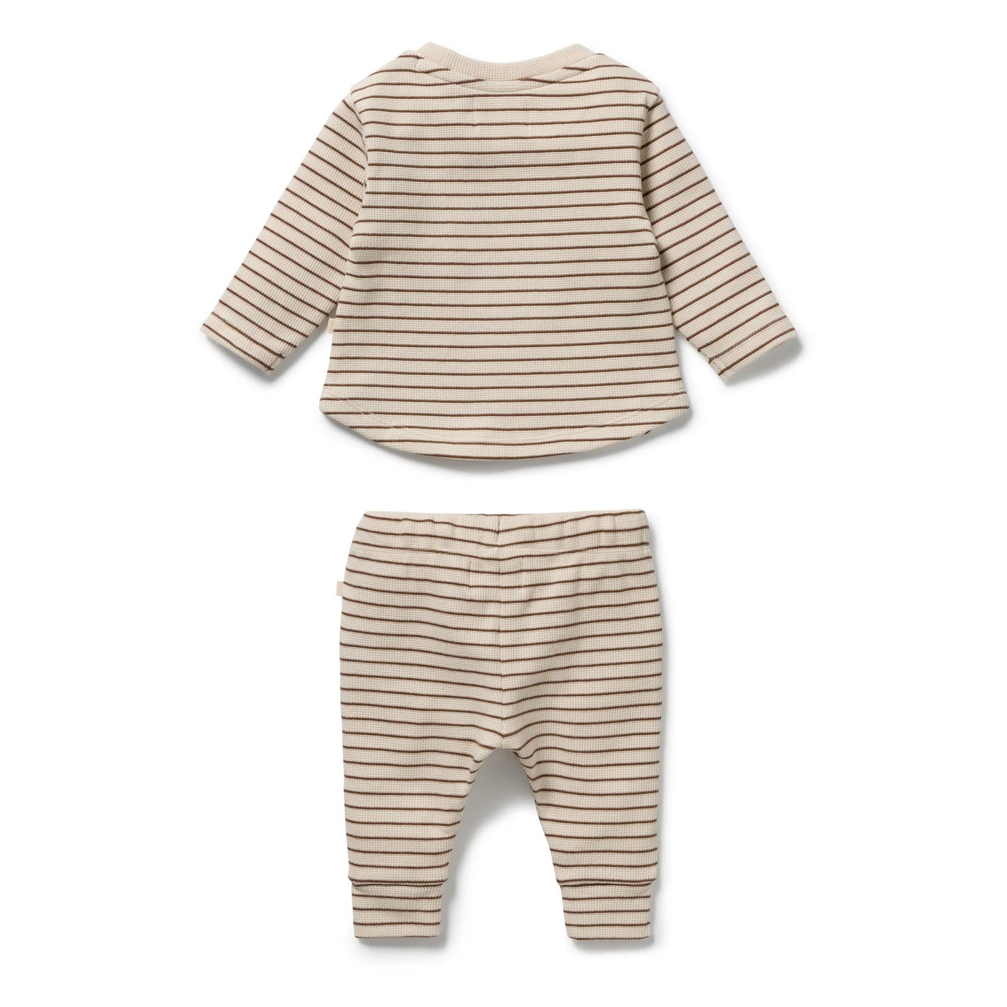 Wilson & Frenchy - Nutmeg Stripe Waffle Set