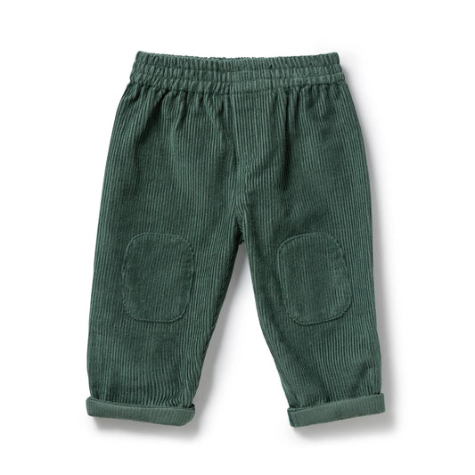 Wilson & Frenchy - Moss Green Cord Pant