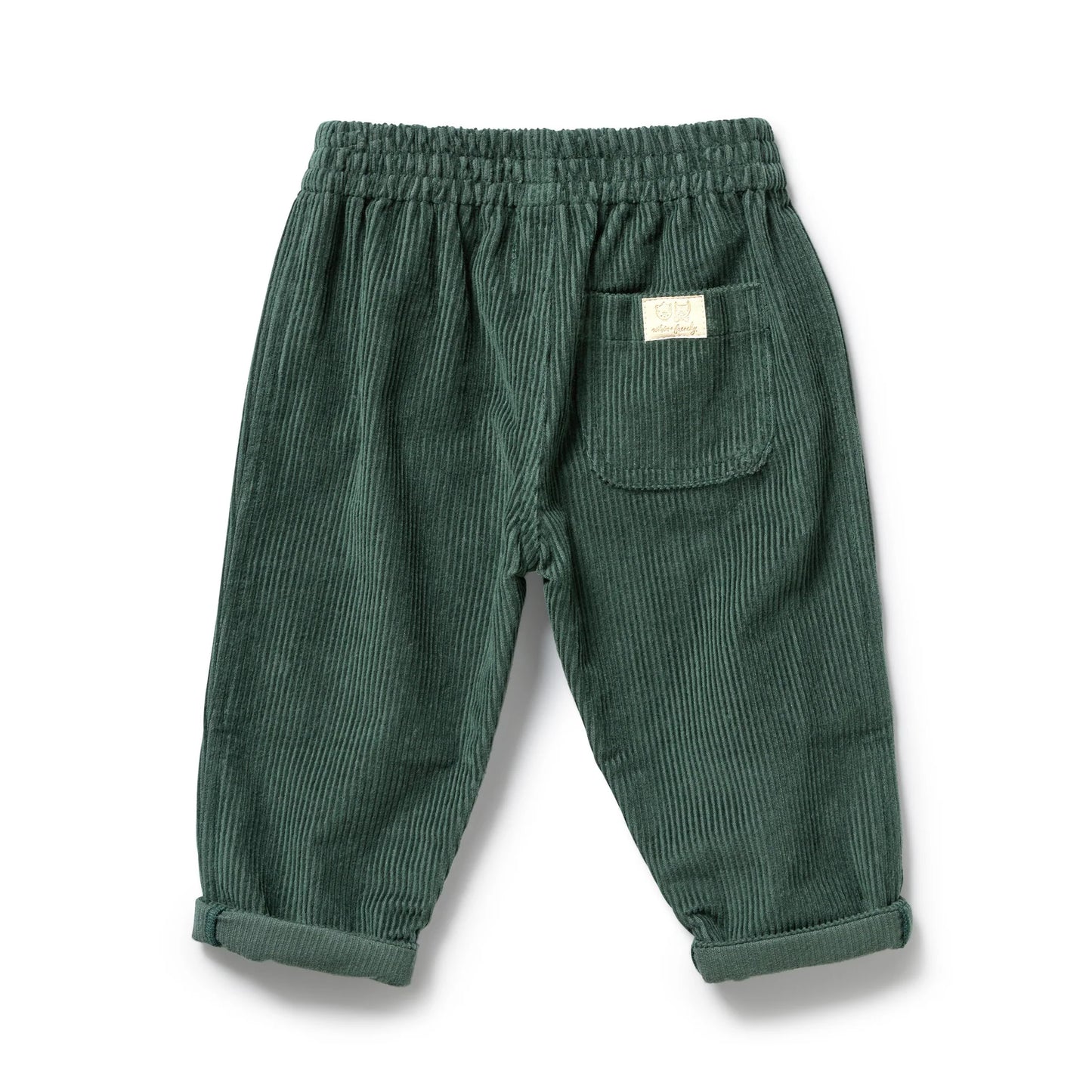 Wilson & Frenchy - Moss Green Cord Pant