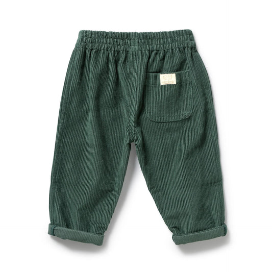 Wilson & Frenchy - Moss Green Cord Pant