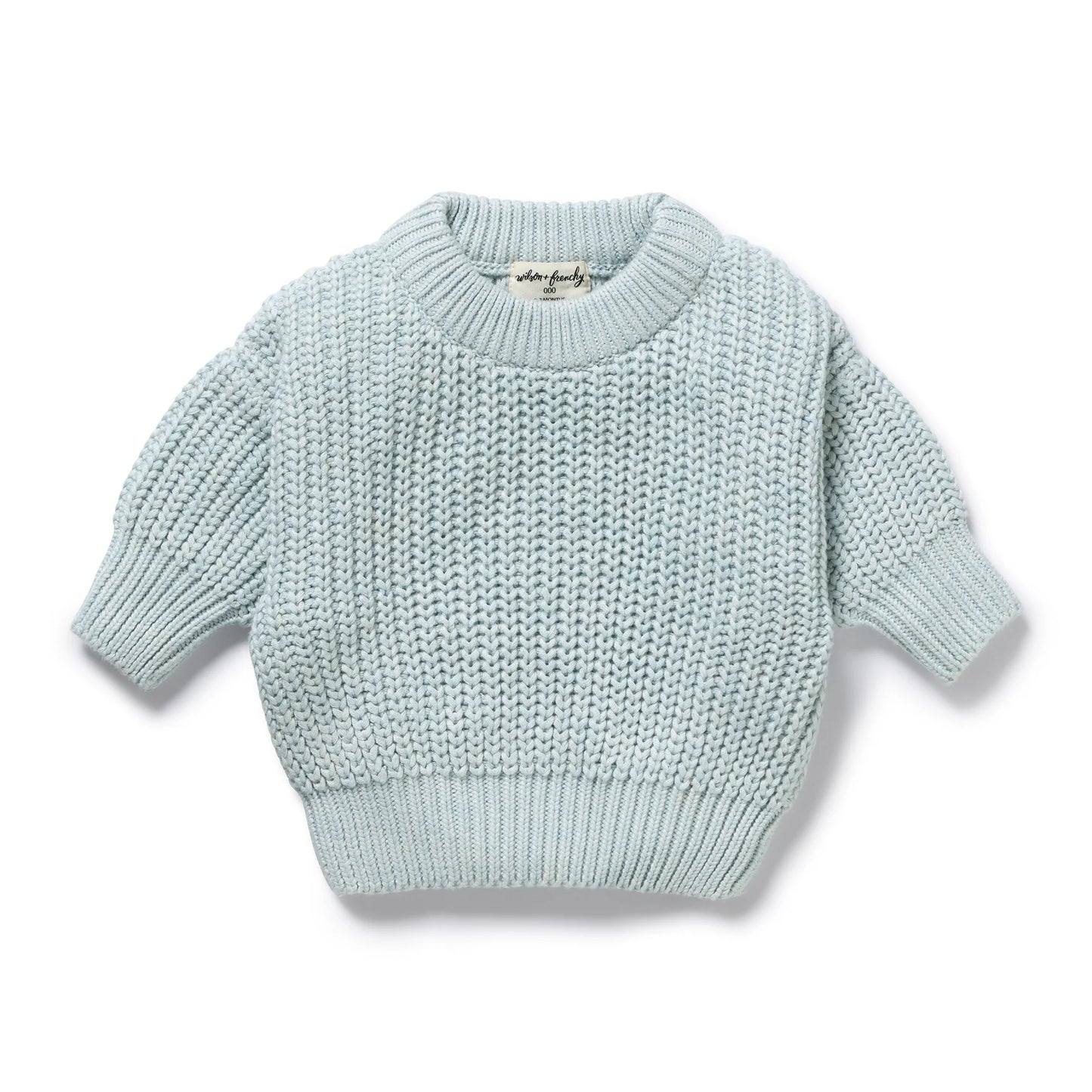 Wilson & Frenchy -  Cloud Blue Knitted Jumper