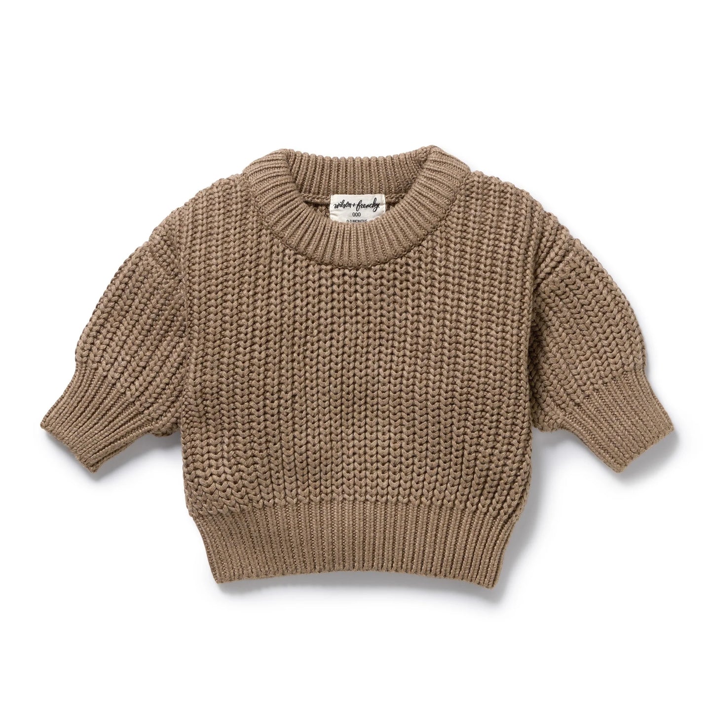 Wilson & Frenchy -  Chestnut Knitted Jumper