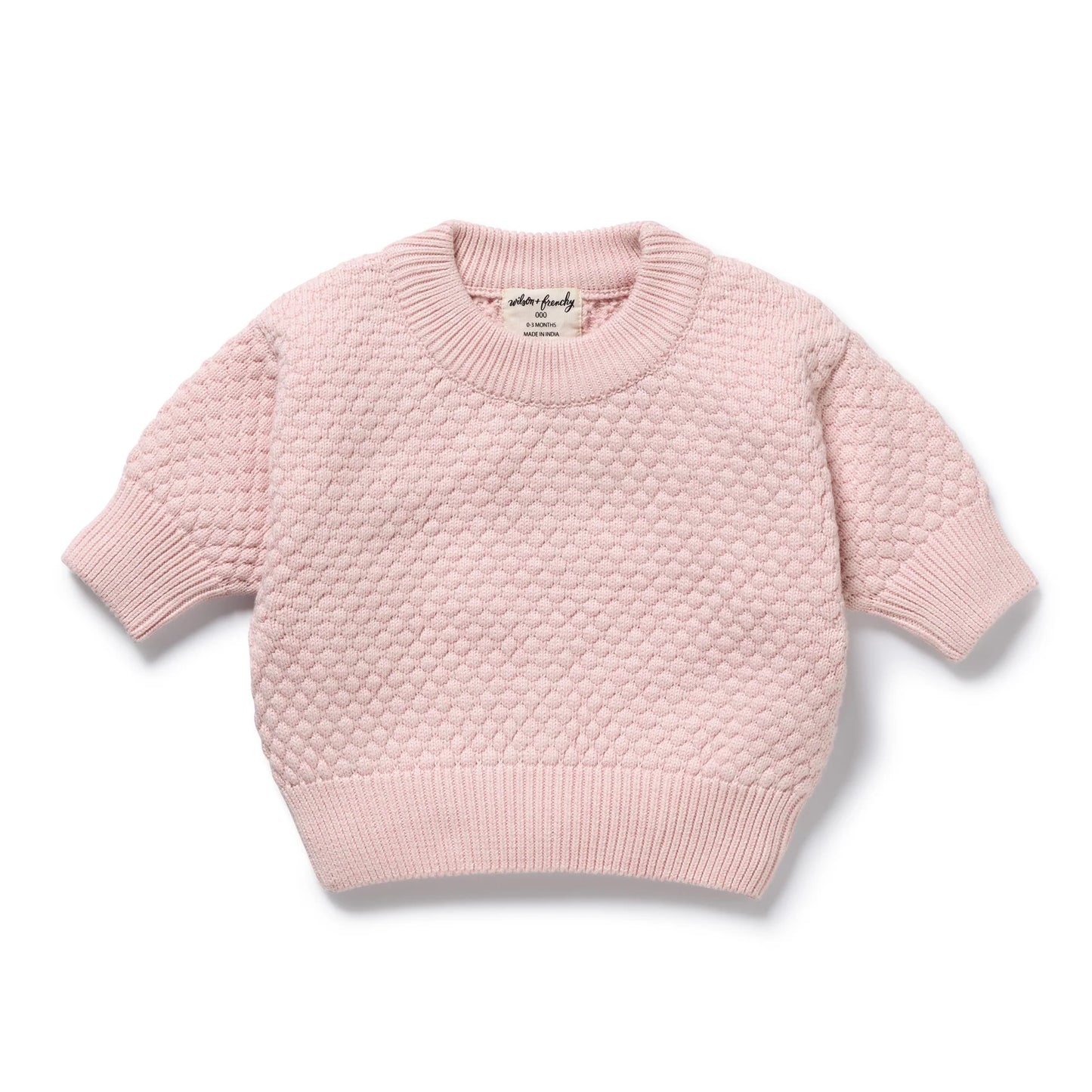 Wilson & Frenchy -  Marshmallow Bubble Knitted Jumper
