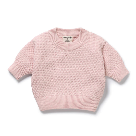 Wilson & Frenchy -  Marshmallow Bubble Knitted Jumper