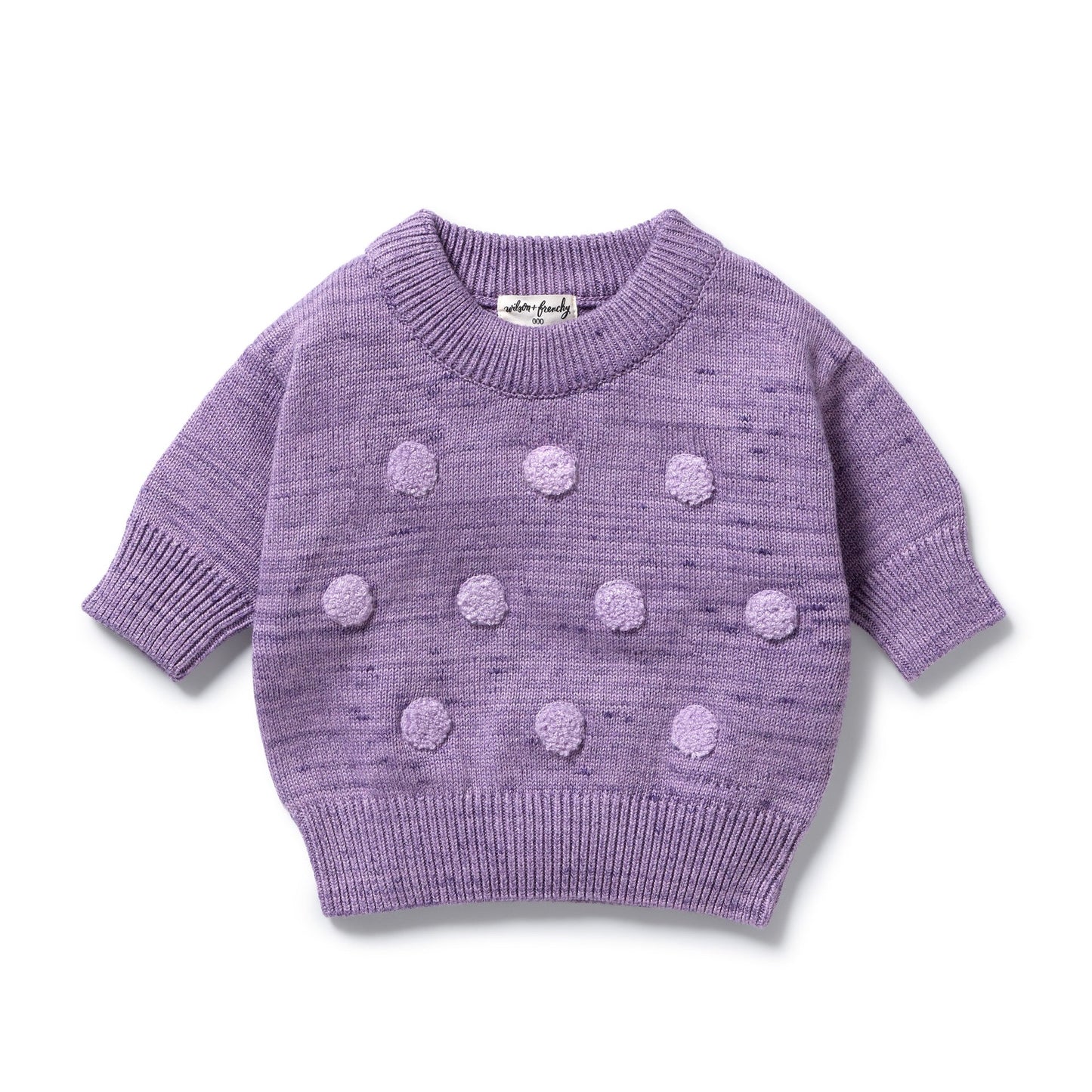 Wilson & Frenchy -  Mulberry Bauble Knitted Jumper