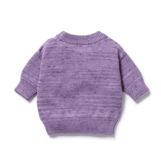 Wilson & Frenchy -  Mulberry Bauble Knitted Jumper