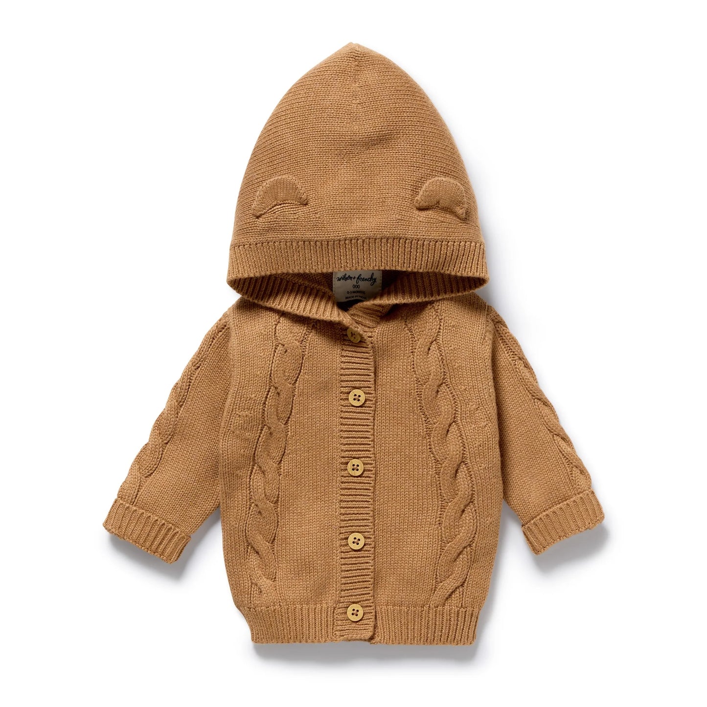 Wilson & Frenchy - Autumn  Knitted Cable Knit Jacket