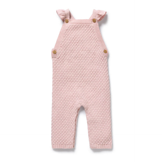Wilson & Frenchy - Marshmellow Knitted Ruffle Overall