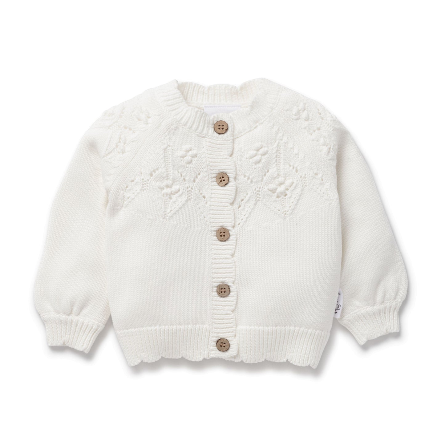 Aster and Oak - Ivory Knit Cardigan