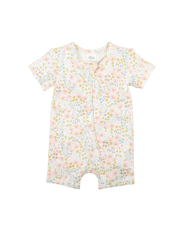 BeBe - Sunday Organic Short Sleeve Romper