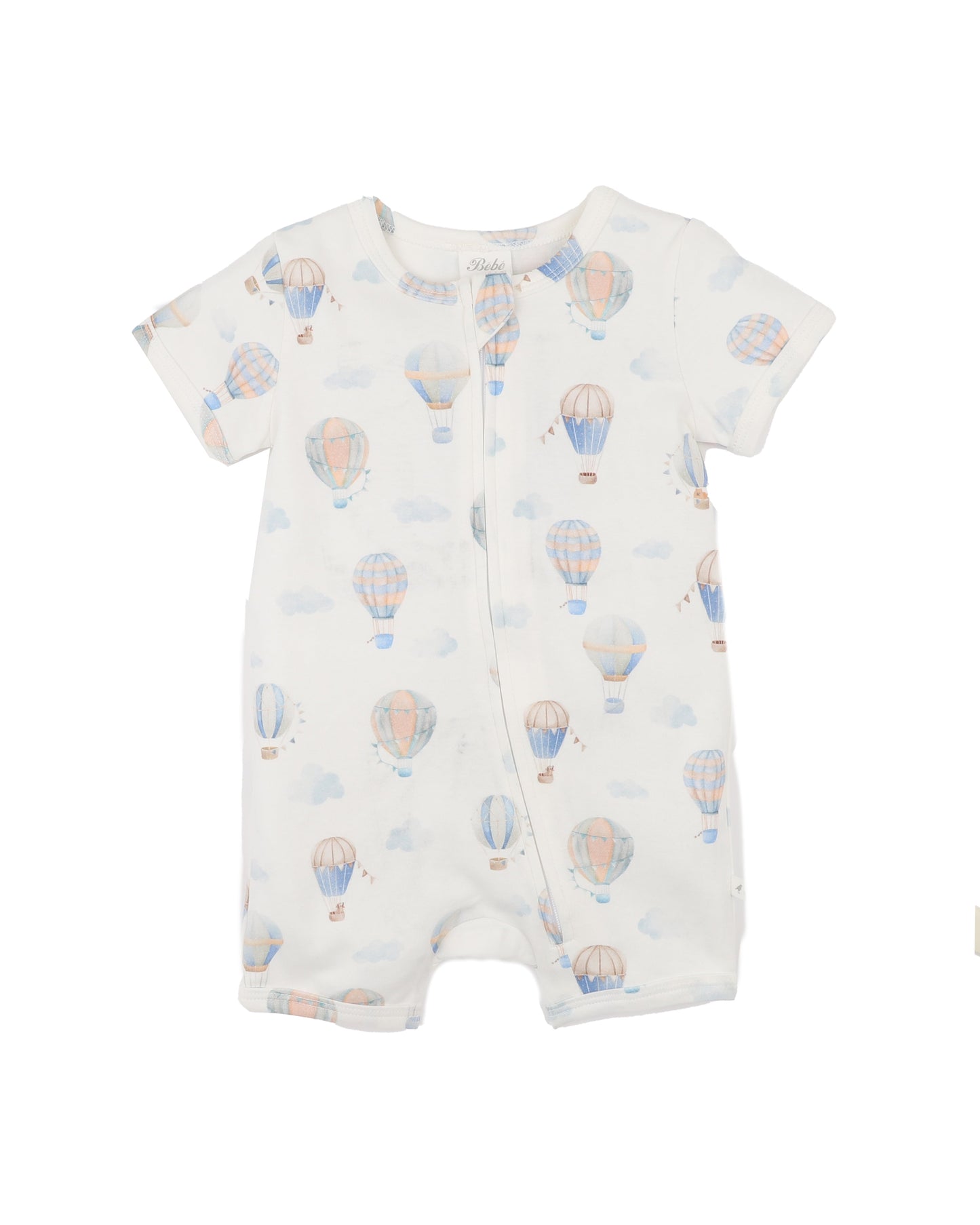Bebe - Sky High Print Organic SS Romper
