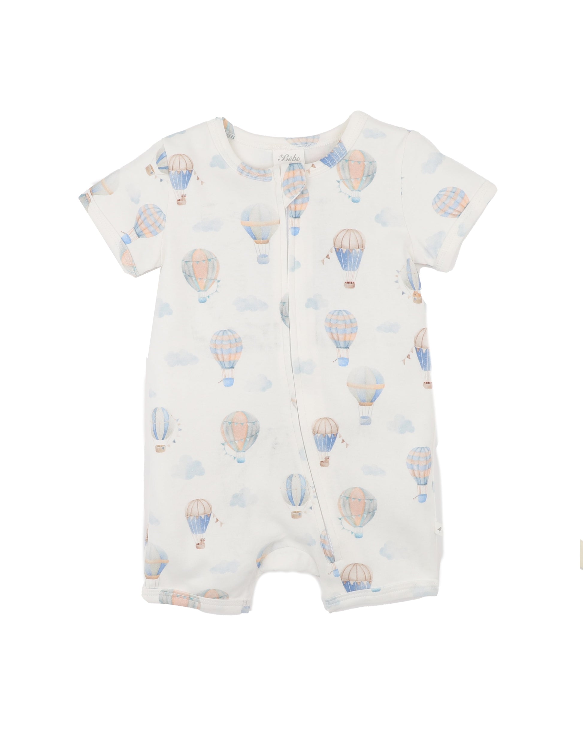 Bebe - Sky High Print Organic SS Romper