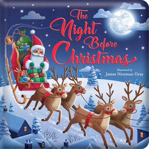 Lake Press - Story Time - Padded Board Book - The Night Before Christmas