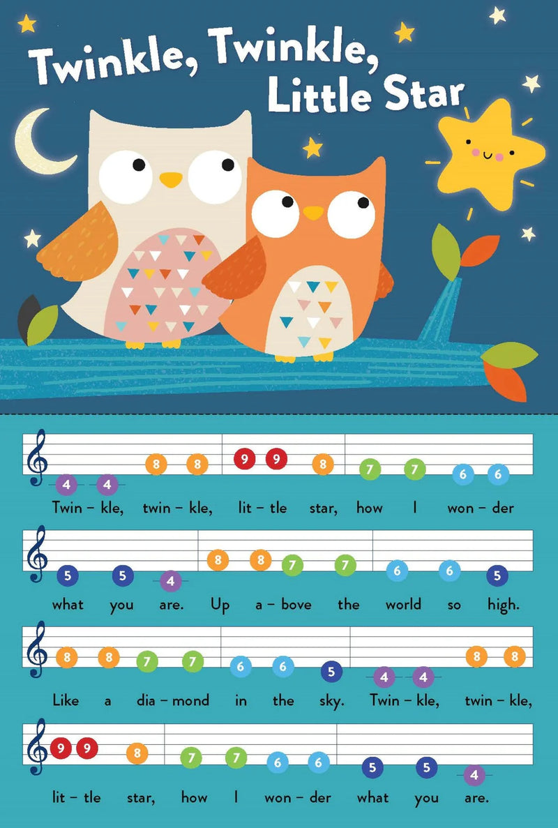 Play Along Nursery Rhymes Piano Book