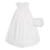 Bebe - Open Back Christening Dress