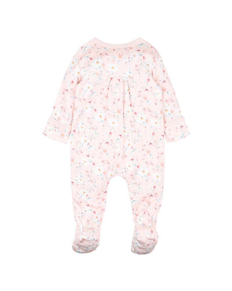 Bebe - Zoe Print Long Sleeve Onesie