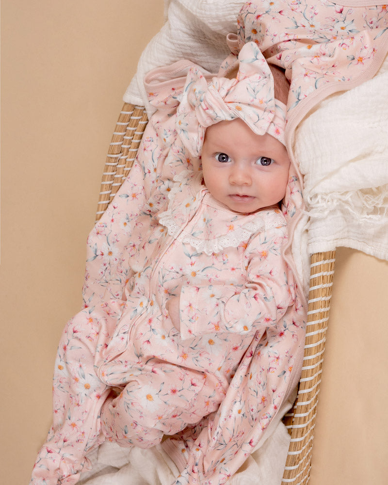 Bebe - Zoe Print Long Sleeve Onesie