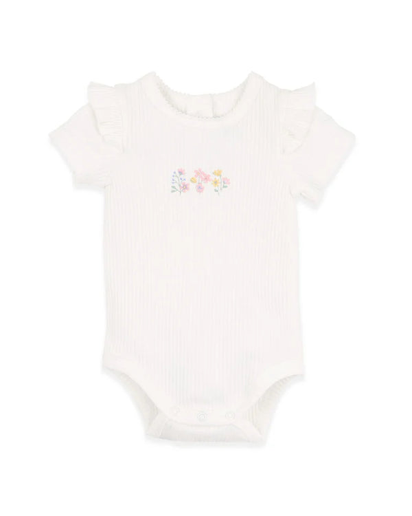 Bebe - Bonnie Embroidered Bodysuit