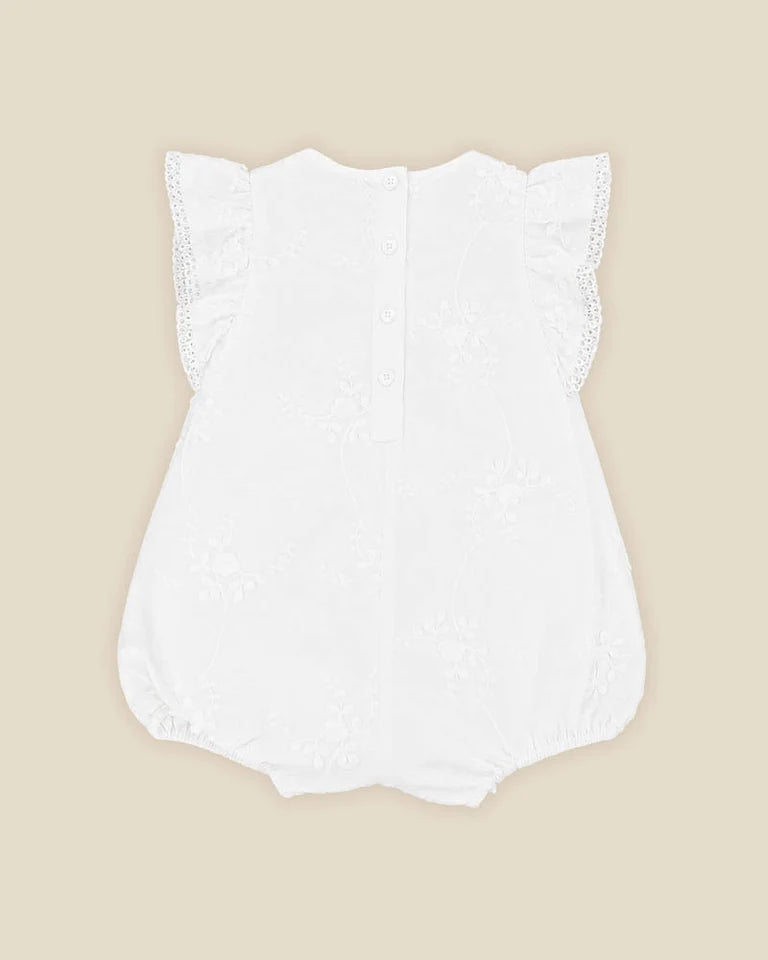 Fox & Finch -  3D Floral Emb. Romper