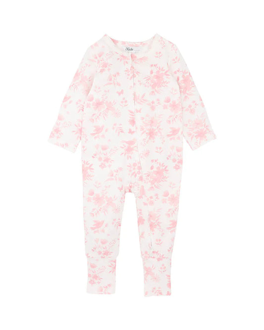 Bebe - Fern Birds L/S Zipsuit
