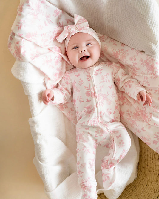 Bebe - Fern Birds L/S Zipsuit