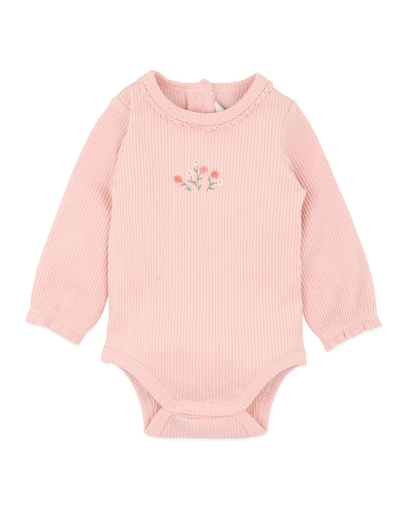 Bebe-  Emmy L/S Rib Bodysuit