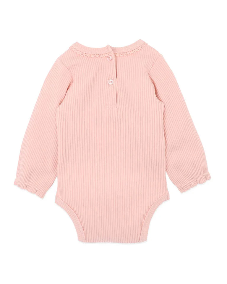 Bebe-  Emmy L/S Rib Bodysuit