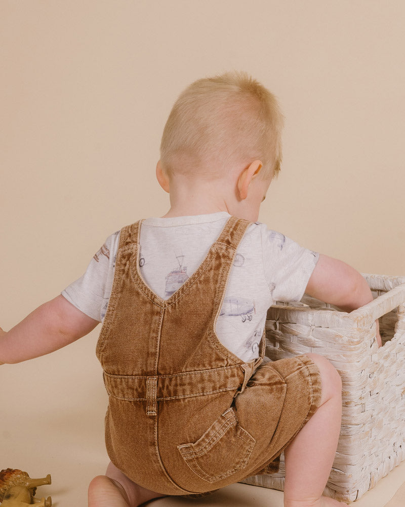 Bebe - Finley Denim Overalls