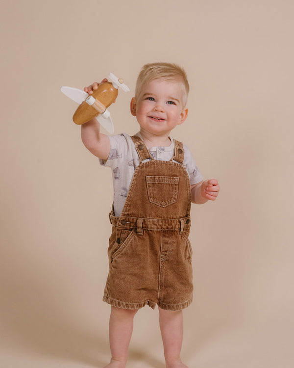 Bebe - Finley Denim Overalls