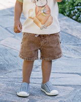 Bebe - Boys Brown Denim Shorts