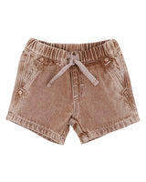 Bebe - Boys Brown Denim Shorts