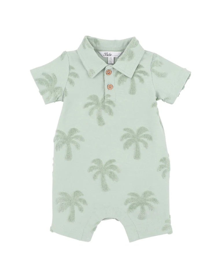 Bebe - Ivan Palm Polo Romper