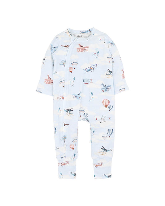 Bebe - Harlan Long Sleeve Zipsuit