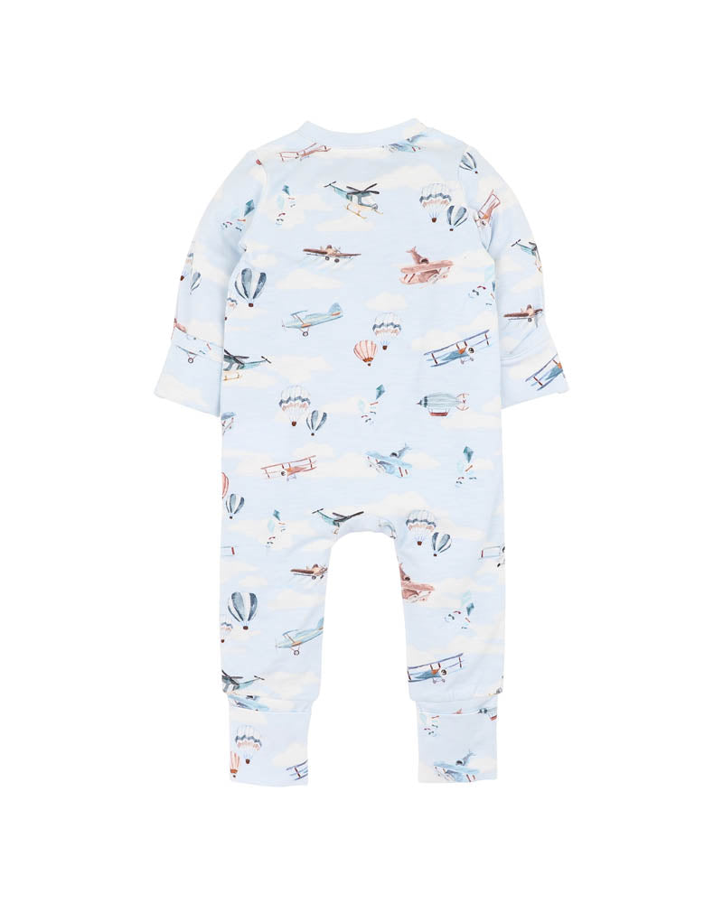 Bebe - Harlan Long Sleeve Zipsuit