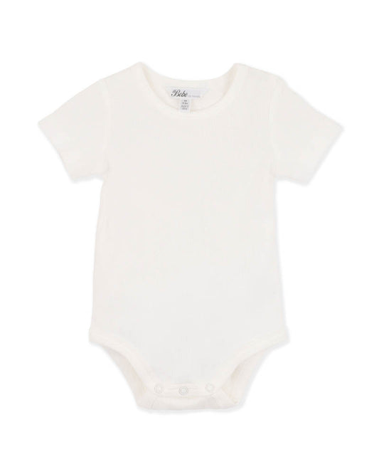 Bebe - Roman Plain Rib Bodysuit