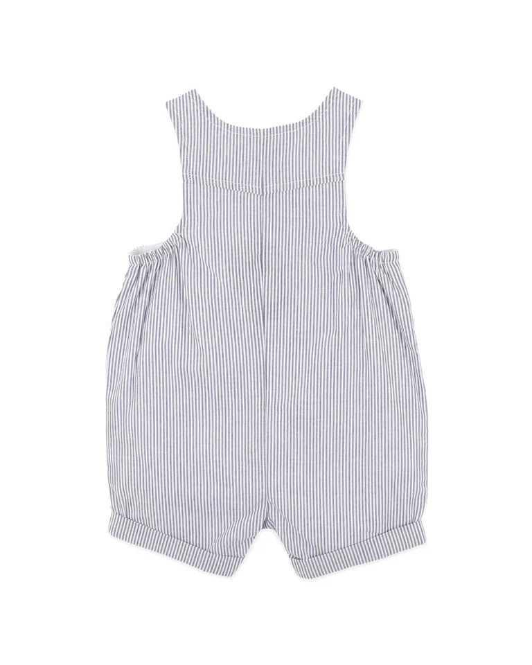 Fox & Finch -  Evan Blue Stripe Overalls
