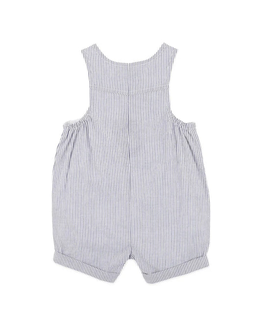 Fox & Finch -  Evan Blue Stripe Overalls