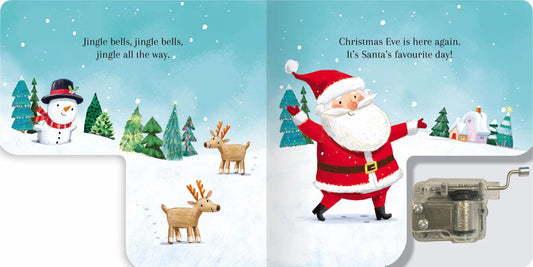 Lake Press - Wind-Up Music Box Book - Jingle Bells