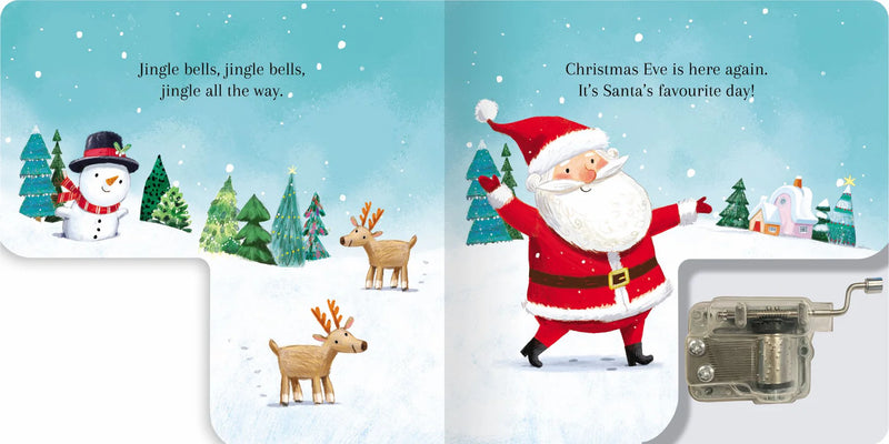 Lake Press - Wind-Up Music Box Book - Jingle Bells